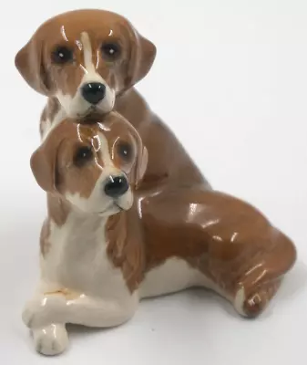 Buy Rare Beswick Small Dogs Figure Hounds #3375 Gloss 1993 - 1997 Made In England • 22.50£