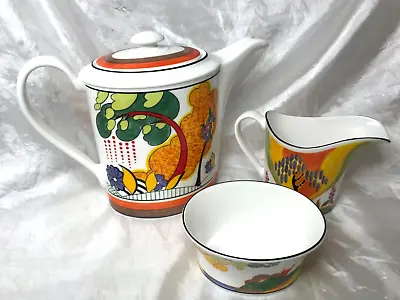 Buy Wedgwood Clarice Cliff Limited Edition Connoisseur Collection Coffee Set • 99.99£