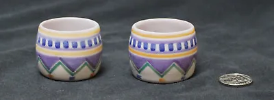 Buy Poole Pottery Red Clay : 2 X Eggs Cups : C1930 • 20£