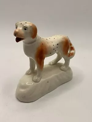 Buy Rate Antique Staffordshire Pottery Figure Of A Dog, 19th Century • 25.99£