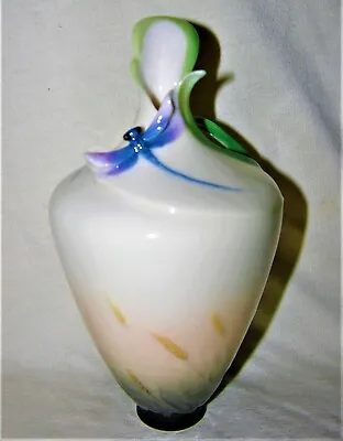 Buy Franz Porcelain Dragonfly Bud Vase FZ00189 • 67.12£