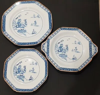 Buy Trio Vintage Woods Ware China Meat Plates Serving Plates Platters 'Alva' Design • 17£