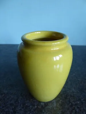 Buy Govancroft Stoneware Pottery - Vase / Jar - Yellow • 19.99£