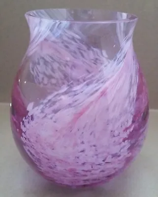 Buy Vintage CAITHNESS Scotland Glass Bud Vase Collectible Glass Home Decor • 3.20£