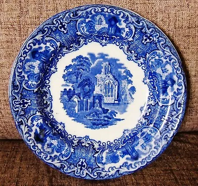 Buy George Jones And Sons Abbey 1790 Blue And White Side Plate (12) • 5£