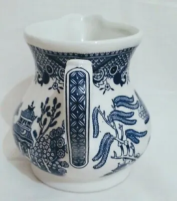 Buy Vintage English Bone China 'old Willow' Creamer By Churchill • 22.99£