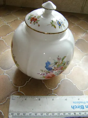 Buy Hammersley Bone China Floral  Container And Lid • 6£