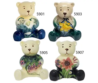 Buy Old Tupton Bear Ceramic Tube Lined China Teddy Birthday Hand Made Floral Designs • 20.90£
