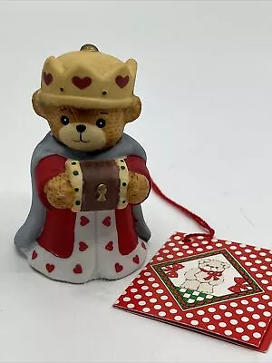 Buy Vintage 1986 Enesco Lucy Rigg 2.75” Porcelain Teddy Bear Nativity King Figure • 14.23£