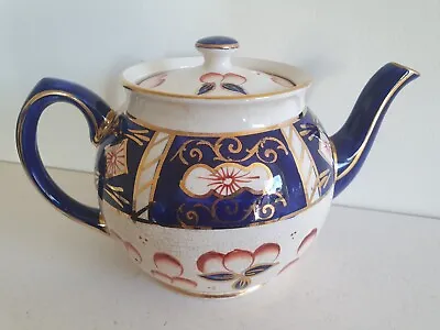 Buy Vintage Sadler Gaudy Welsh Style Teapot Imari Style • 24.99£