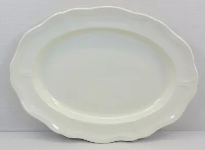Buy Wedgwood Queens Shape Oval IVORY Serving Platter 15.5  X  12  • 29.95£
