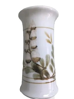 Buy Highland Stoneware Vase Scotland Hand Painted 7 1/4  Tall Floral Studio Pottery • 28.44£