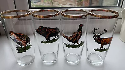 Buy Vintage Country Animal Themed -Tumblers-Glass • 15£