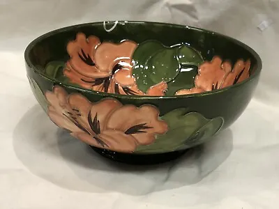 Buy Vintage Moorcroft Pottery 'hibiscus' Pattern Bowl • 170£