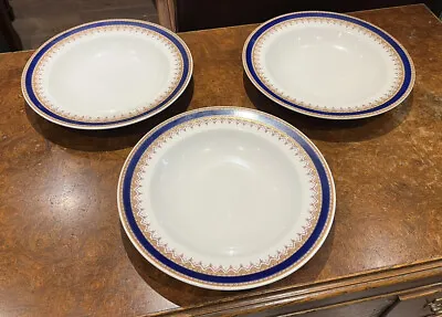 Buy 3 Royal Worcester Vitreous Antique Soups Bowls • 75£