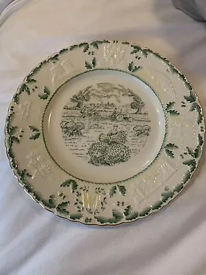 Buy Royal Cauldon Shropshire Federation Women’s  Institute Decorative Plate 1956 • 12£
