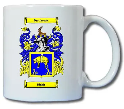 Buy Dingle (scottish) Coat Of Arms Coffee Mug • 9.99£