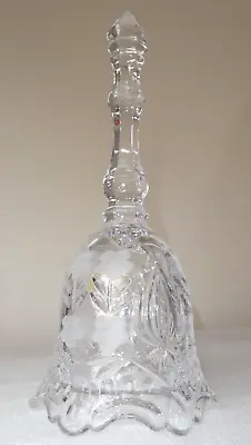 Buy Vintage Annahutte Bleikristall  Hand Cut  24% Lead Crystal BELL - West Germany • 10.95£