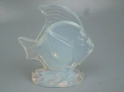 Buy Sabino Opalescent Art Glass Deco Fish Figurine #2 - French Crystal Poissons GL • 146.74£