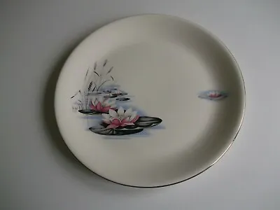 Buy Alfred Meakin Dinner Plate (s) Water Lily Pattern 10in Floral Pond 1950s MEA305 • 7.99£