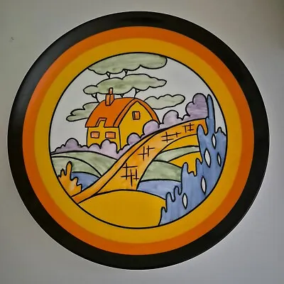 Buy Wedgwood The Bizarre World Of Clarice Cliff ‘orange Roof Cottage’ Plate • 18£
