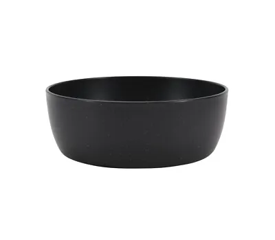 Buy Lot Of 2 | Mainstays 30-oz Eco-Friendly Recycled Plastic Dinner Bowl • Black • 12.26£