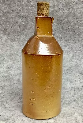 Buy Antique Doulton Lambeth Salt Glazed Stephens Sheered-neck Ink Bottle • 18£