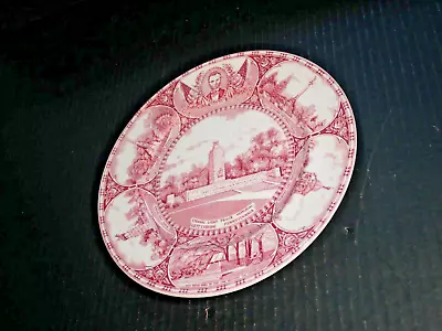 Buy Adams Jonroth Old Eng. Staffordshire Ware Getteysburg Eternal Light Peace Plate • 23.67£