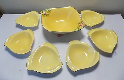 Buy Royal Winton  Grimwades England  1 Large Bowl 6 Small Ones. 1950's • 13.99£