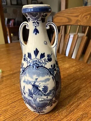 Buy Delft Blue Pottery Vase • 7.40£