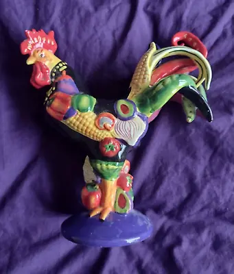 Buy Westland Giftware Poultry In Motion Mardi Gras Rooster By Sharon Neuhaus • 35£