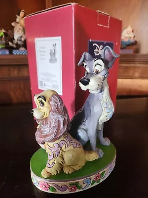 Buy Boxed Disney Traditions Lady And The Tramp Opposites Attract Figurine Ornament • 0.99£