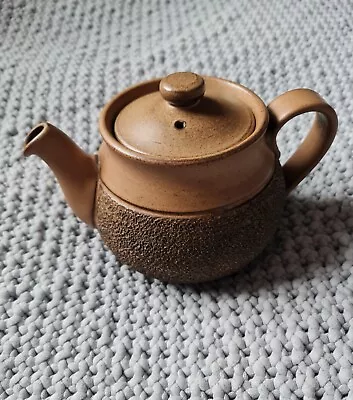 Buy Denby Cotswold Brown Textured Large Teapot Vintage Mid-Century Stoneware Pottery • 12.99£