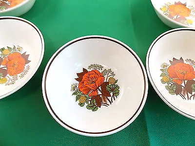 Buy English Ironstone Floral Cereal Bowls X 2 • 13.09£
