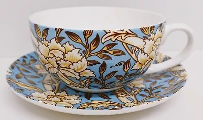 Buy William Morris Chrysanthemum Cup & Saucer 10oz Fine China Cappuccino Art Nouveau • 17.50£