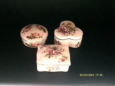 Buy Hammersley Fine Bone China Miniature Trinket Boxes • 7.99£