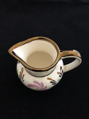 Buy Gray's Pottery Hand Painted Mini Pitcher Copper Lusterware • 14.19£