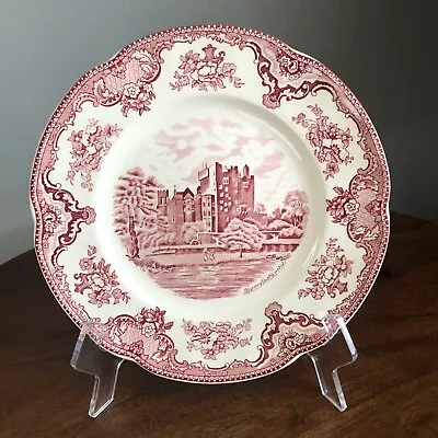 Buy Johnson Brothers England Old Britain Castles Pink Dinner Plate 10  No Crown EUC • 24.28£