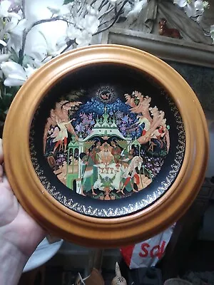 Buy BRADEX TIANEX Folk Legends Vintage Russian Collectable Porcelain Plates 1988 • 18£