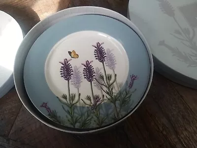 Buy Royal Botanic Gardens Kew Lavender Fine China Plates, Set Of 4  & Cake Stand  • 25£