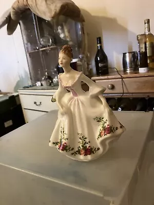 Buy Royal Doulton Country Roses Figurine By Peggy Davies HN3221 • 35£