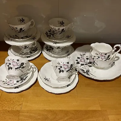 Buy Royal Albert Queens Messenger Full China Tea Set Vintage English 21 Piece • 35£