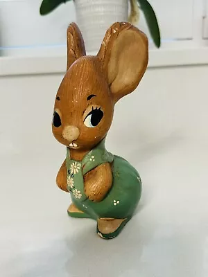 Buy Vintage Large 7” Tall Father Rabbit Hand Painted Stonecraft By Pendelfin Studios • 6.25£