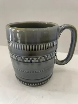 Buy Vintage Wade Pottery SHAMROCK “C” Cup Mug Green Blue Irish Porcelain Ireland • 24.09£