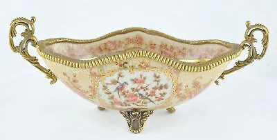 Buy Art Nouveau Style Bowl Soapdish Flower Art Deco Style Porcelain Porcelain • 119.06£