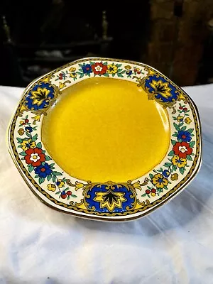 Buy Set Of Six Solian Ware Vintage Side Plates From The Soho Pottery. Super Yellow • 24£