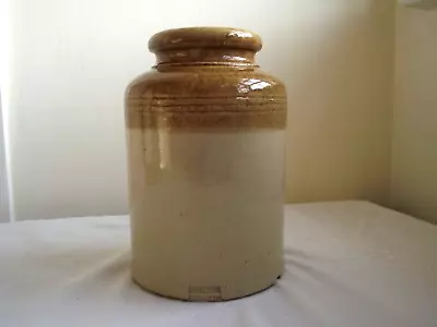 Buy Vintage Stoneware Salt Glazed Storage Jar Made In Lambeth • 11£