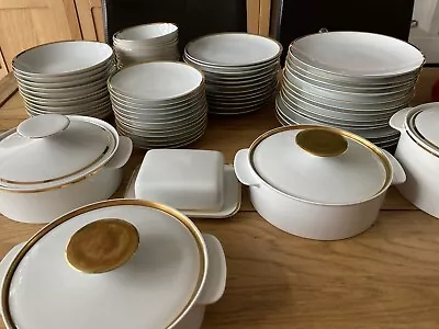 Buy Thomas Germany Porcelain White/gold Tableware Dinner ~ Choose Your Piece Beaut! • 5.95£
