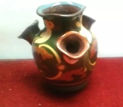 Buy Aller Vale Udder (Posey, Multi Spout)) Vase  Deep Green  8.5 Cm • 10£