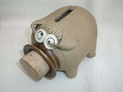 Buy Ugly Pig Money Box Bank Made In Wales Pretty Ugly Pottery Vintage Collectable  • 9.99£
